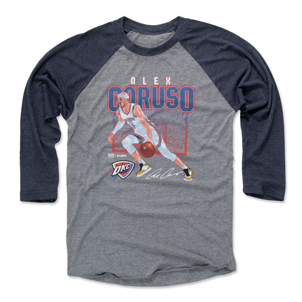 Alex Caruso Men's Baseball T-Shirt | 500 LEVEL