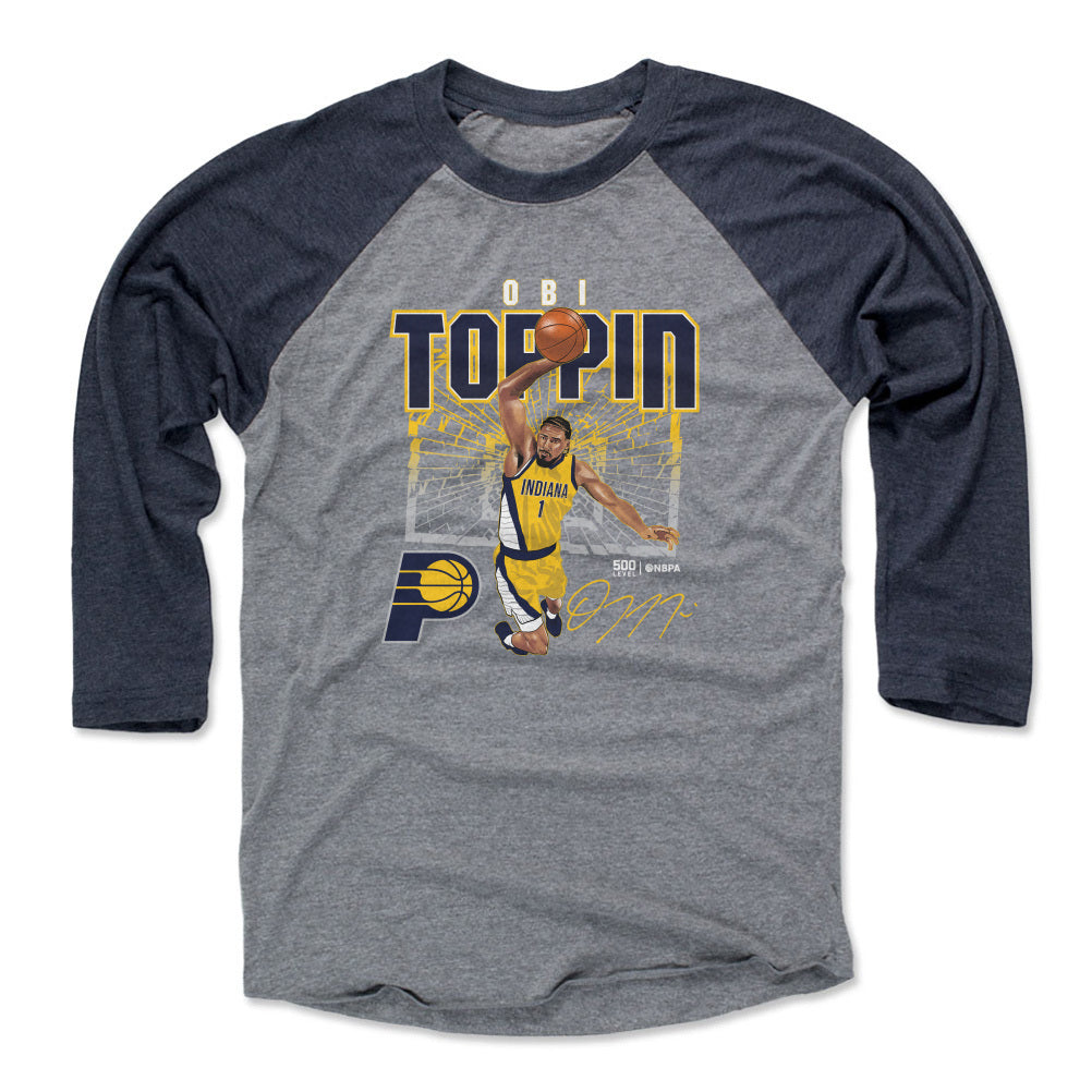 Obi Toppin Men's Baseball T-Shirt | 500 LEVEL