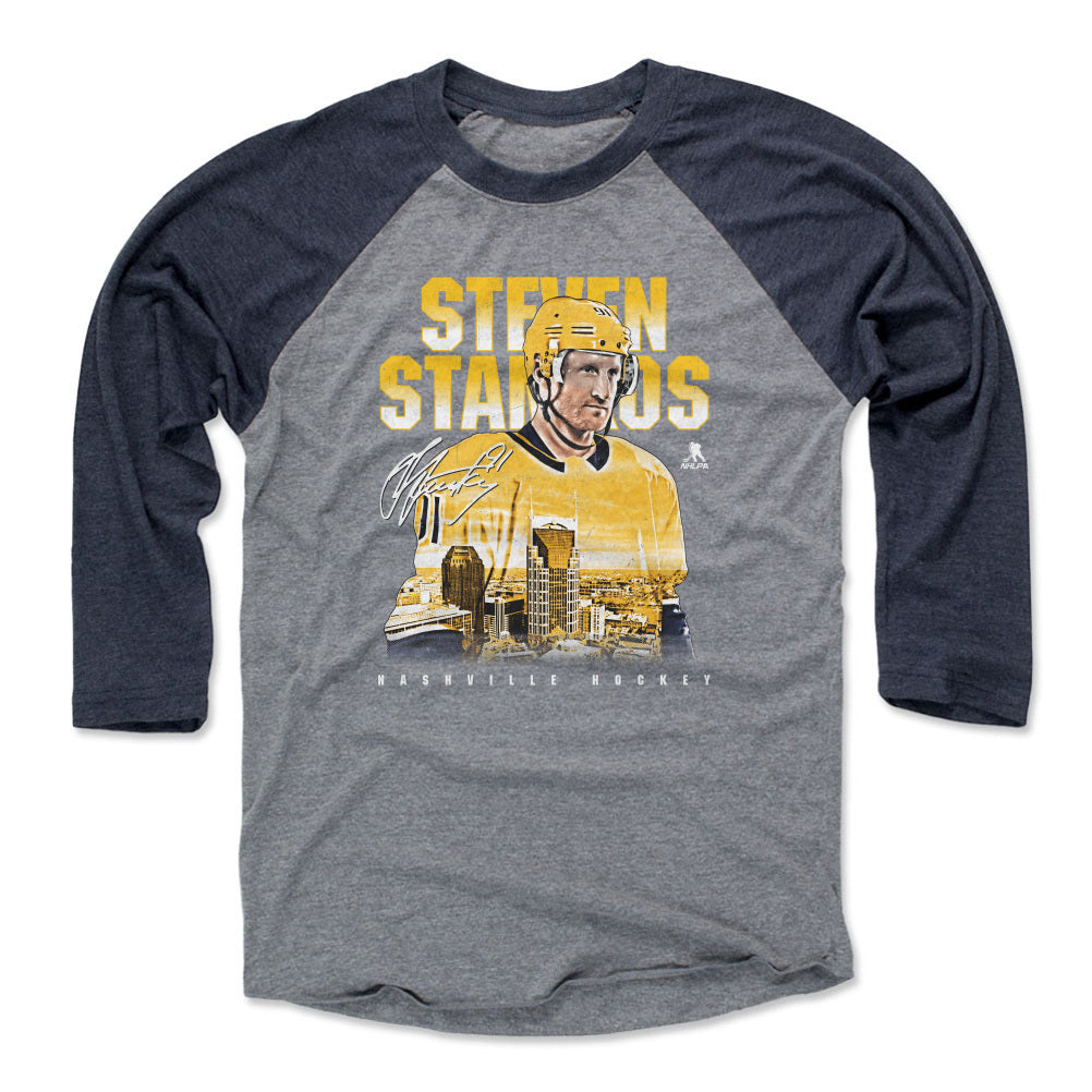 Steven Stamkos Men's Baseball T-Shirt | 500 LEVEL