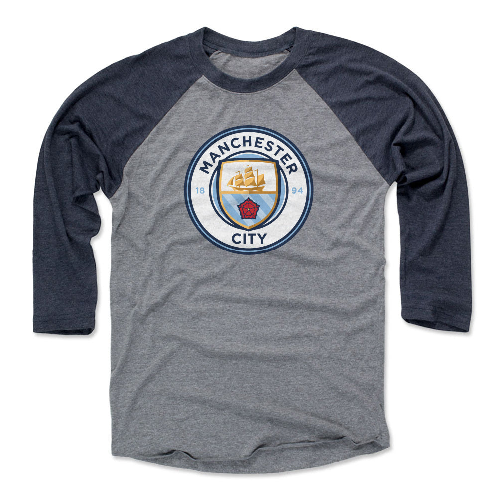 Manchester City Men's Baseball T-Shirt | 500 LEVEL