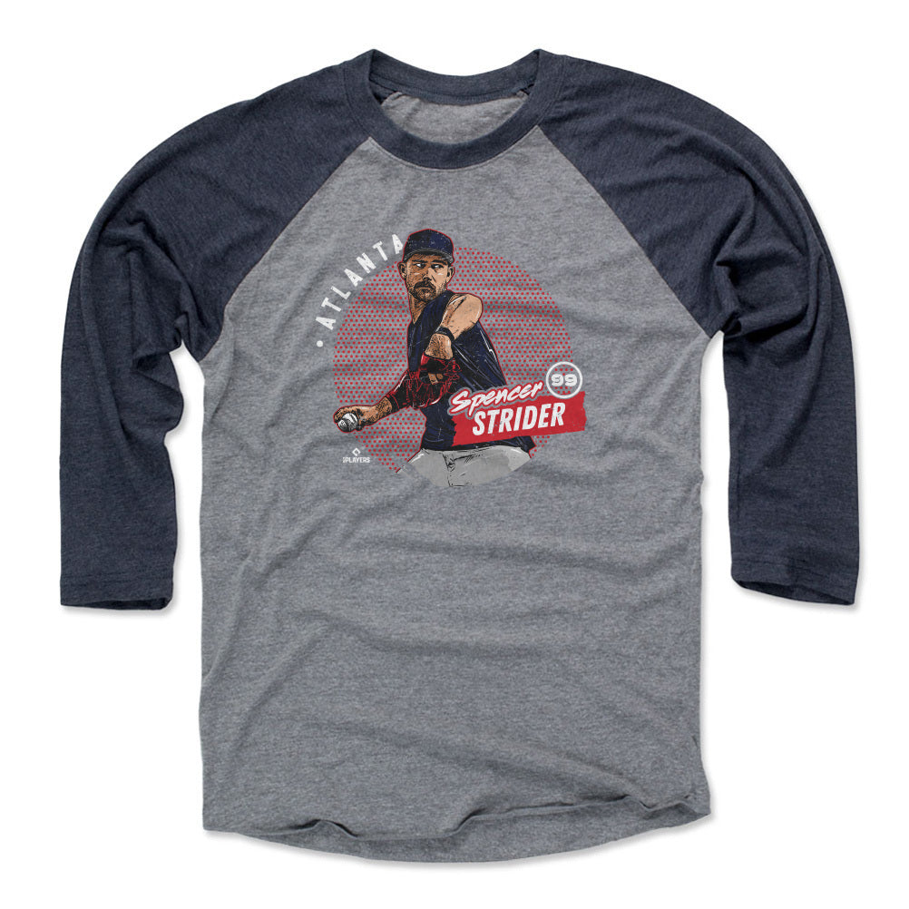 Spencer Strider Men's Baseball T-Shirt | 500 LEVEL