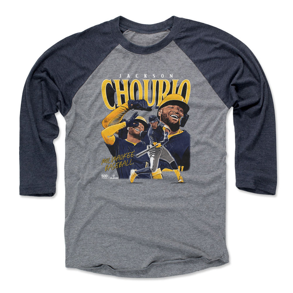 Jackson Chourio Men's Baseball T-Shirt | 500 LEVEL