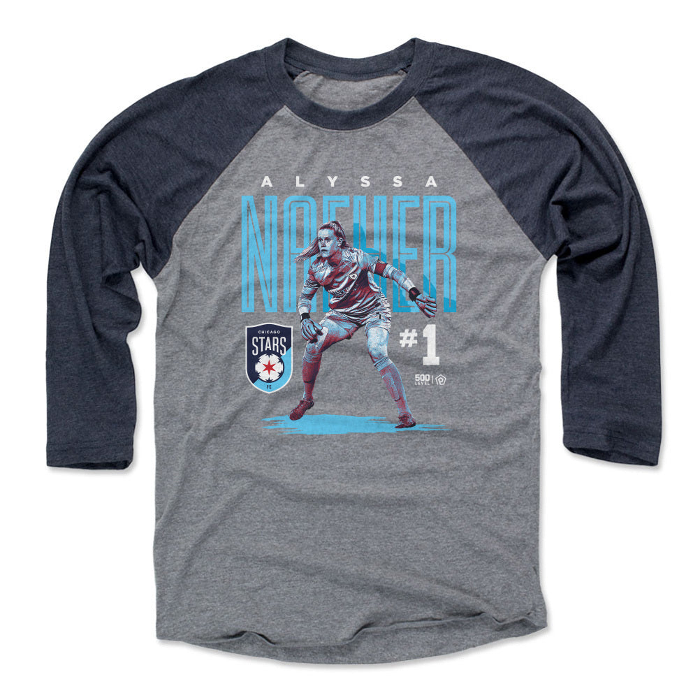 Alyssa Naeher Men's Baseball T-Shirt | 500 LEVEL