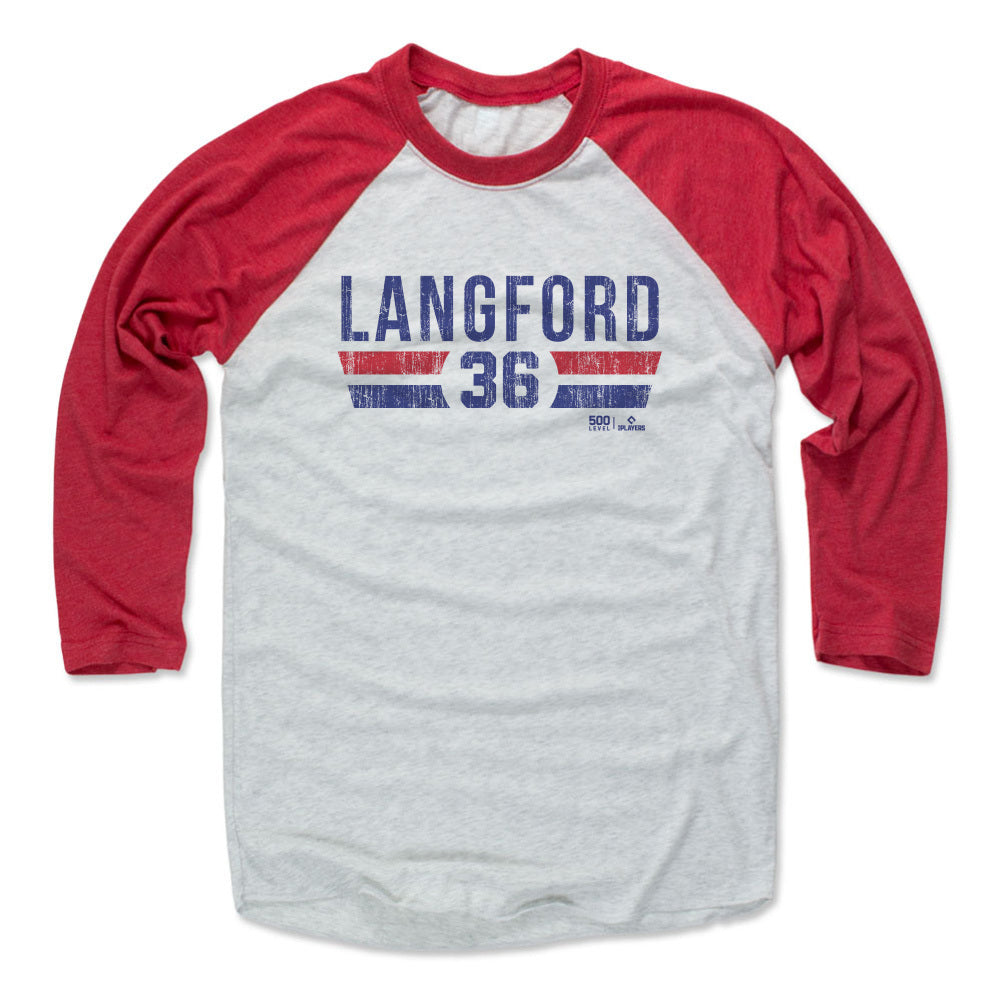 Wyatt Langford Men's Baseball T-Shirt | 500 LEVEL