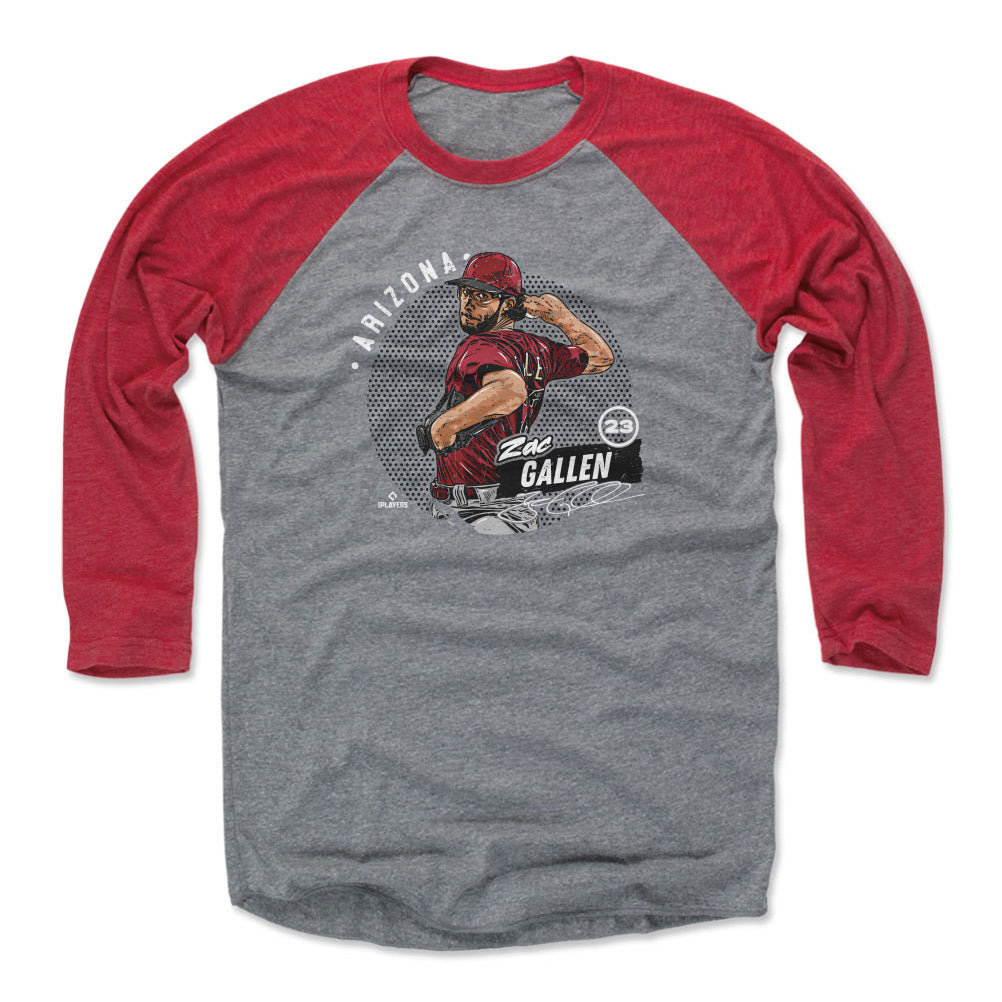 Zac Gallen Men's Baseball T-Shirt | 500 LEVEL