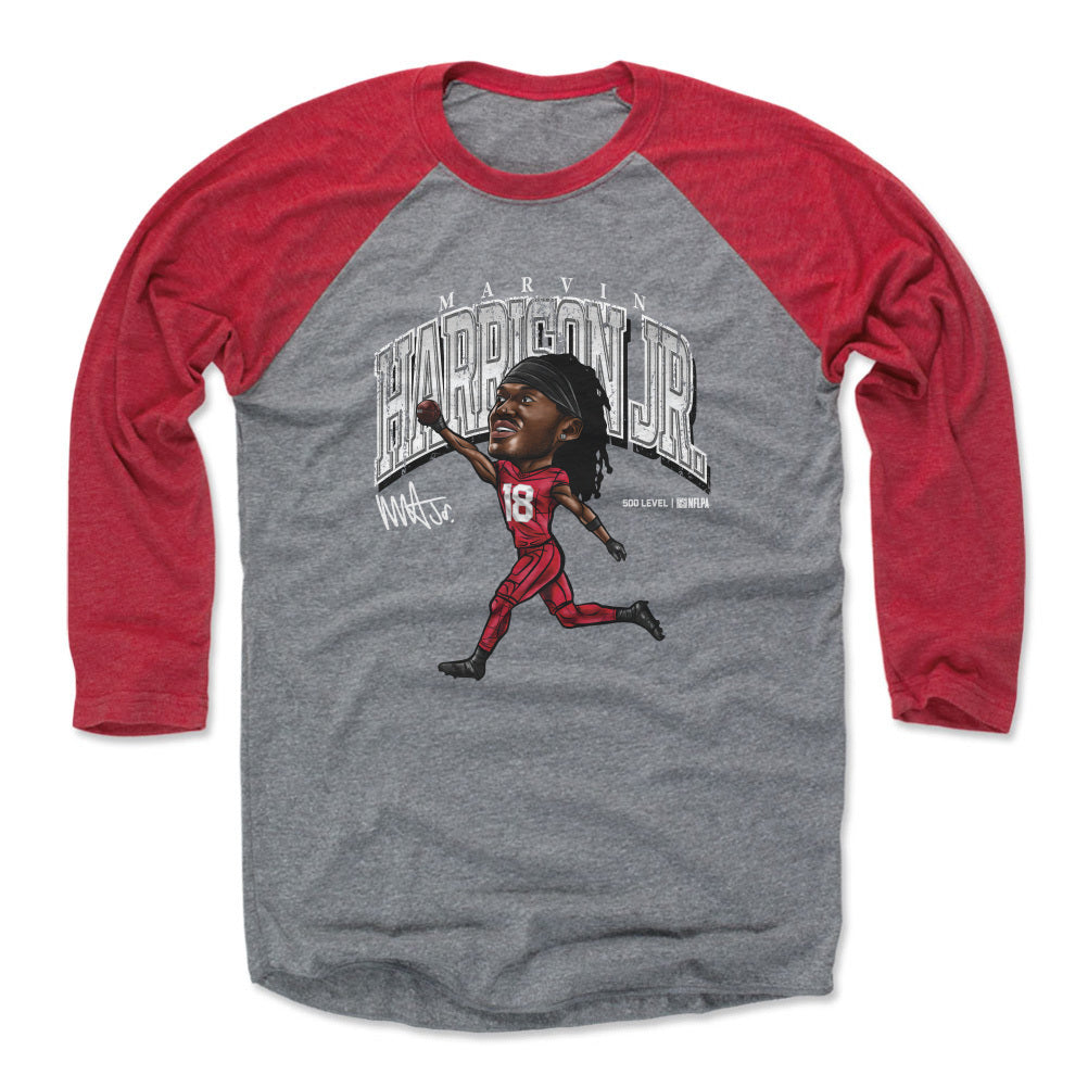 Marvin Harrison Jr. Men's Baseball T-Shirt | 500 LEVEL
