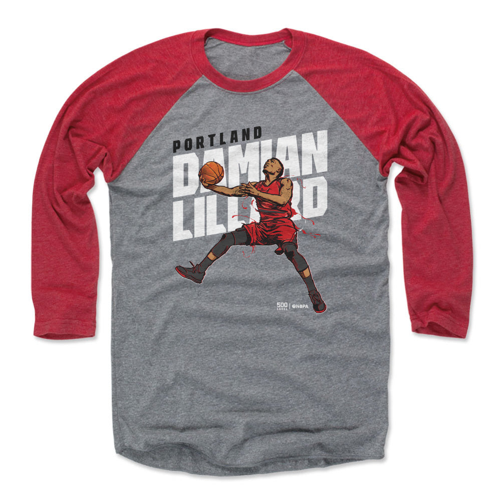 Damian Lillard Men's Baseball T-Shirt | 500 LEVEL