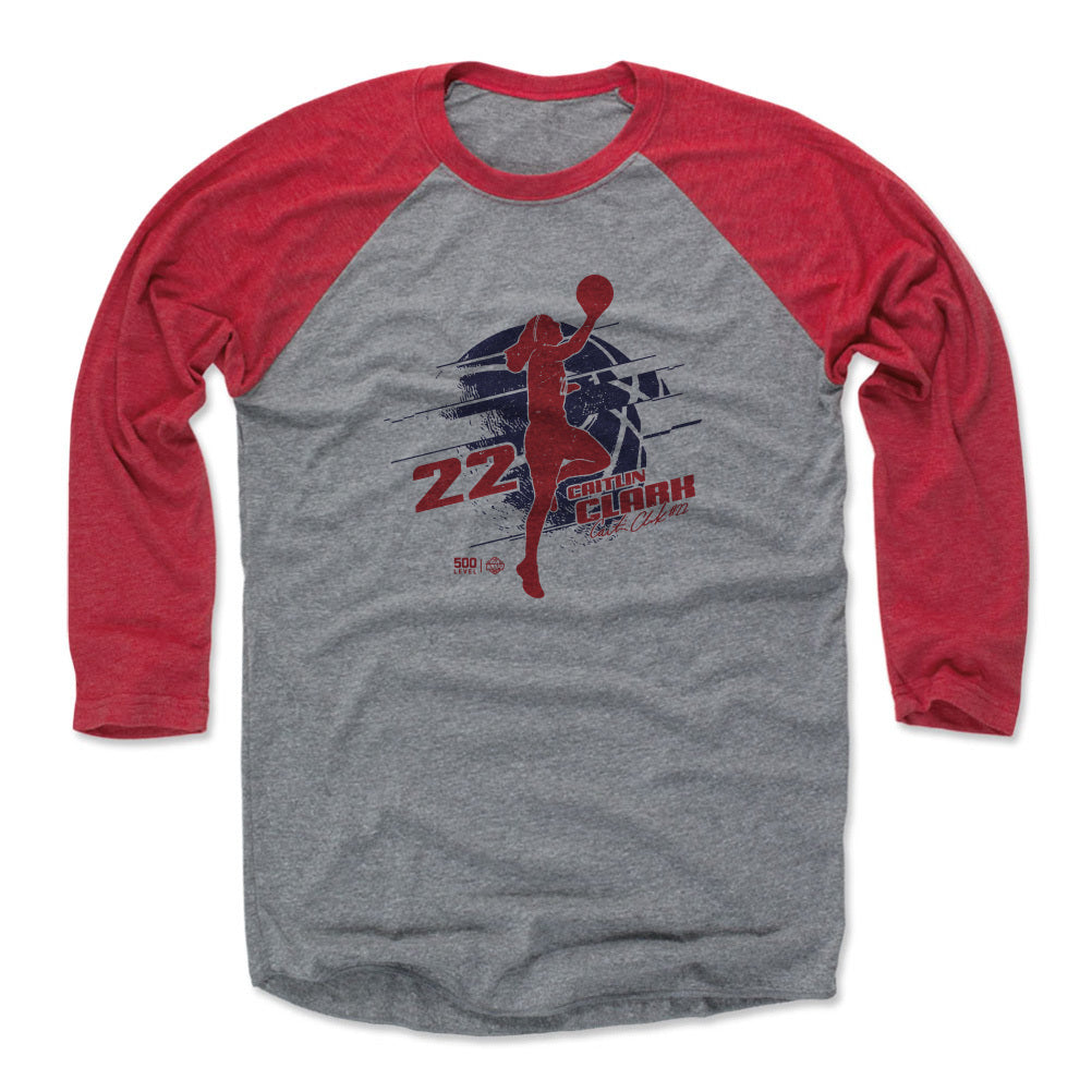 Caitlin Clark Men's Baseball T-Shirt | 500 LEVEL