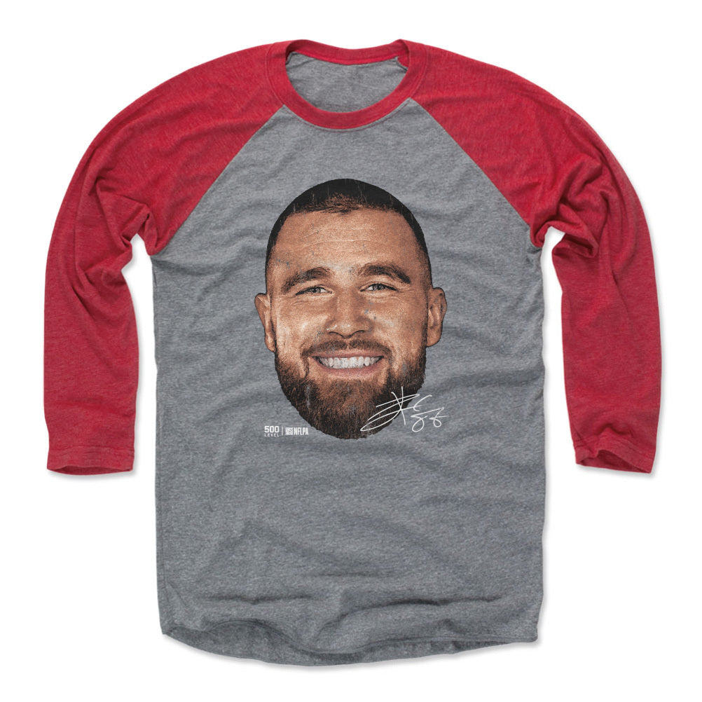 Travis Kelce Men's Baseball T-Shirt | 500 LEVEL