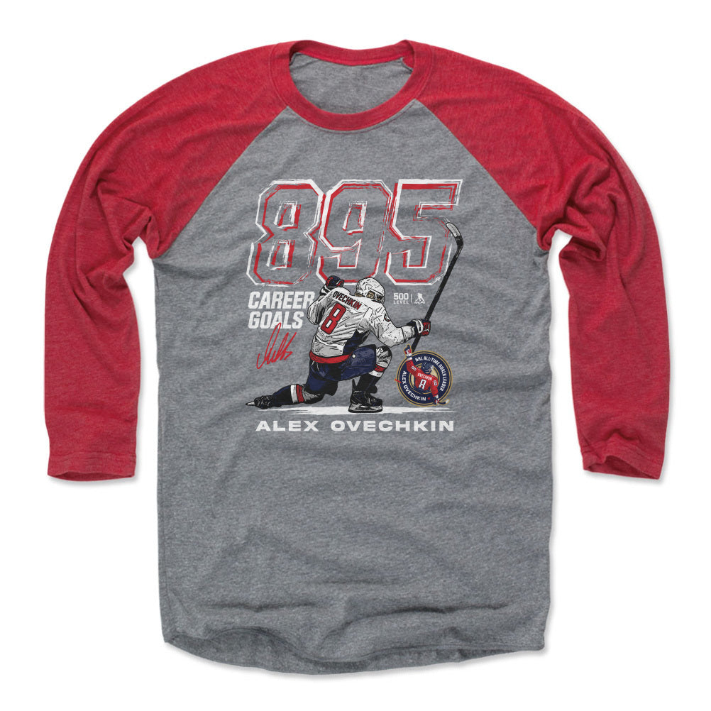 Alex Ovechkin Men's Baseball T-Shirt | 500 LEVEL
