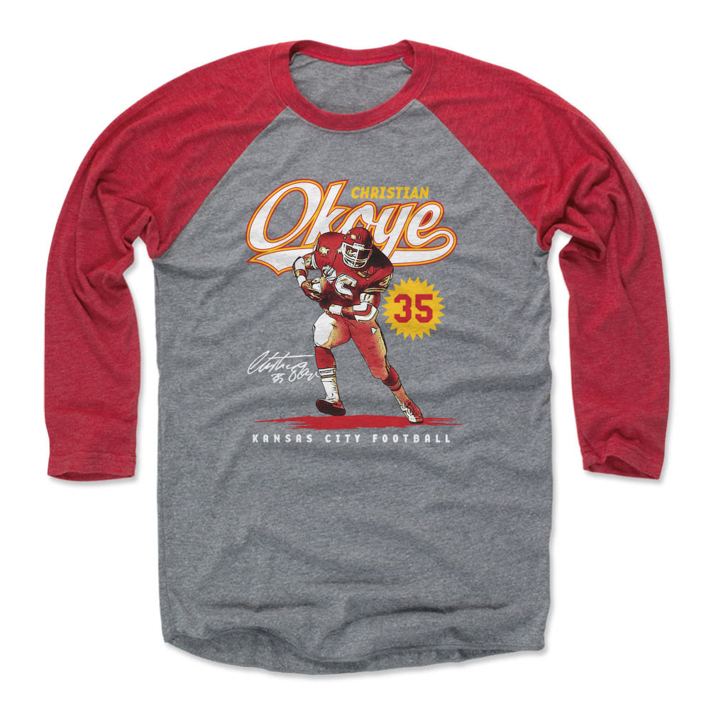 Christian Okoye Men's Baseball T-Shirt | 500 LEVEL