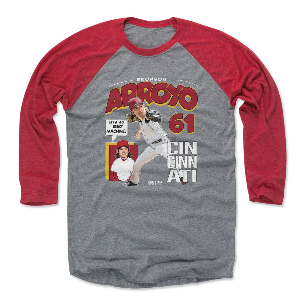 Bronson Arroyo Men's Baseball T-Shirt | 500 LEVEL
