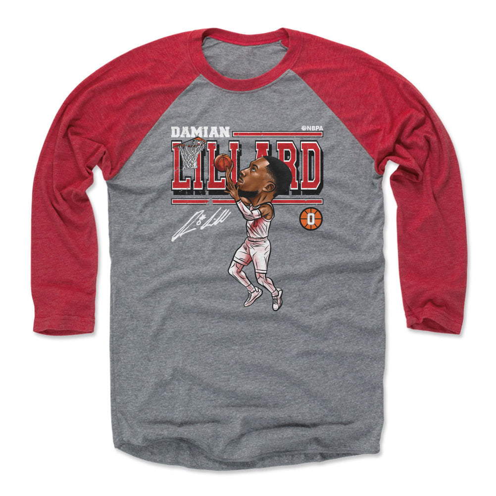 Damian Lillard Men's Baseball T-Shirt | 500 LEVEL