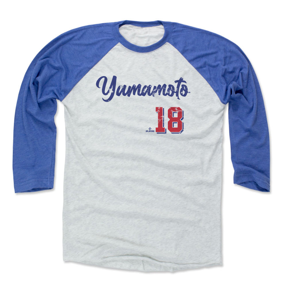 Yoshinobu Yamamoto Men's Baseball T-Shirt | 500 LEVEL