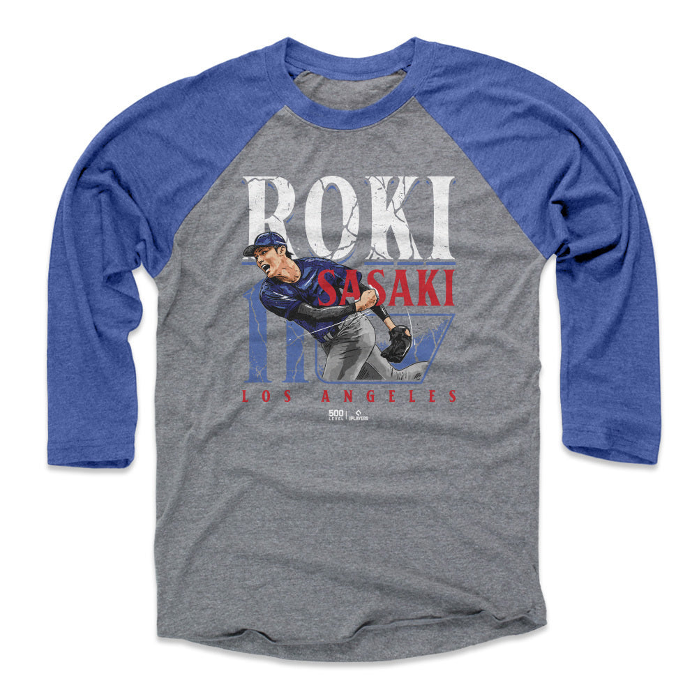 Roki Sasaki Men's Baseball T-Shirt | 500 LEVEL