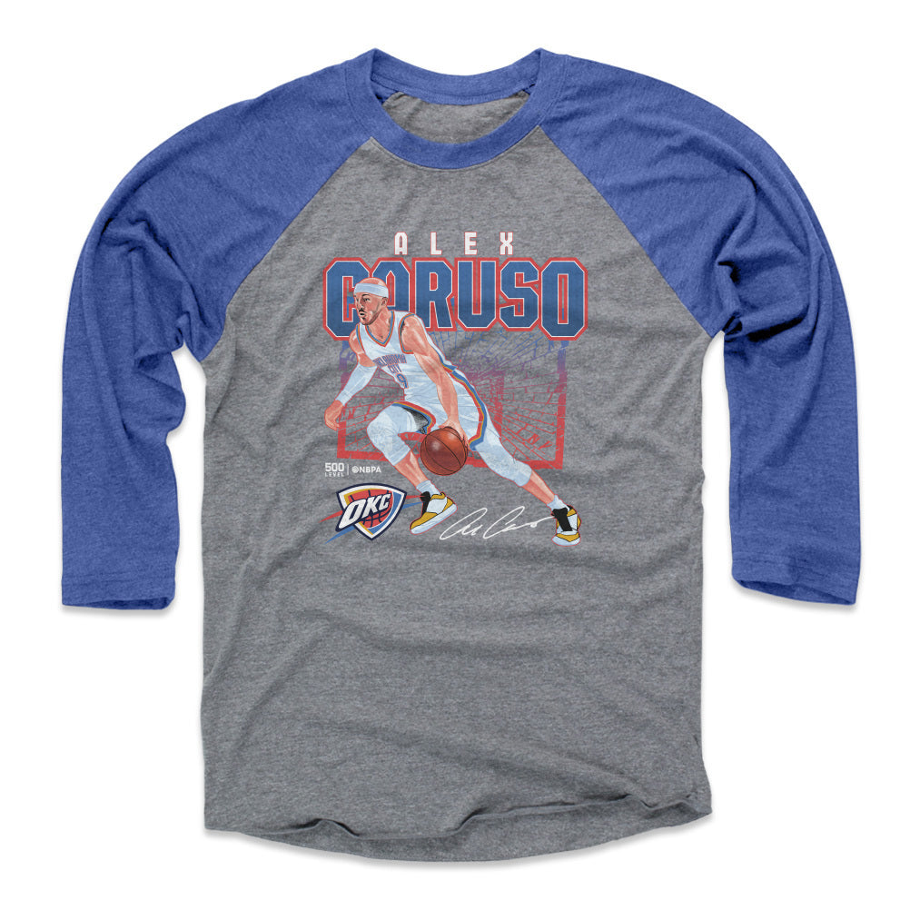 Alex Caruso Men's Baseball T-Shirt | 500 LEVEL