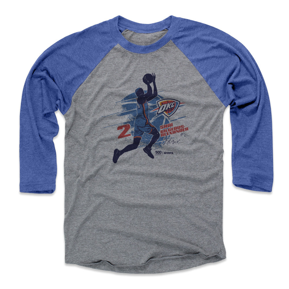 Shai Gilgeous-Alexander Men's Baseball T-Shirt | 500 LEVEL