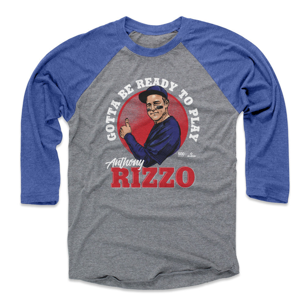 Anthony Rizzo Men's Baseball T-Shirt | 500 LEVEL
