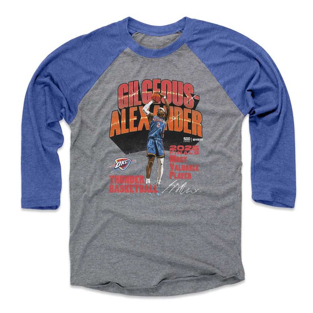 Shai Gilgeous-Alexander Men's Baseball T-Shirt | 500 LEVEL