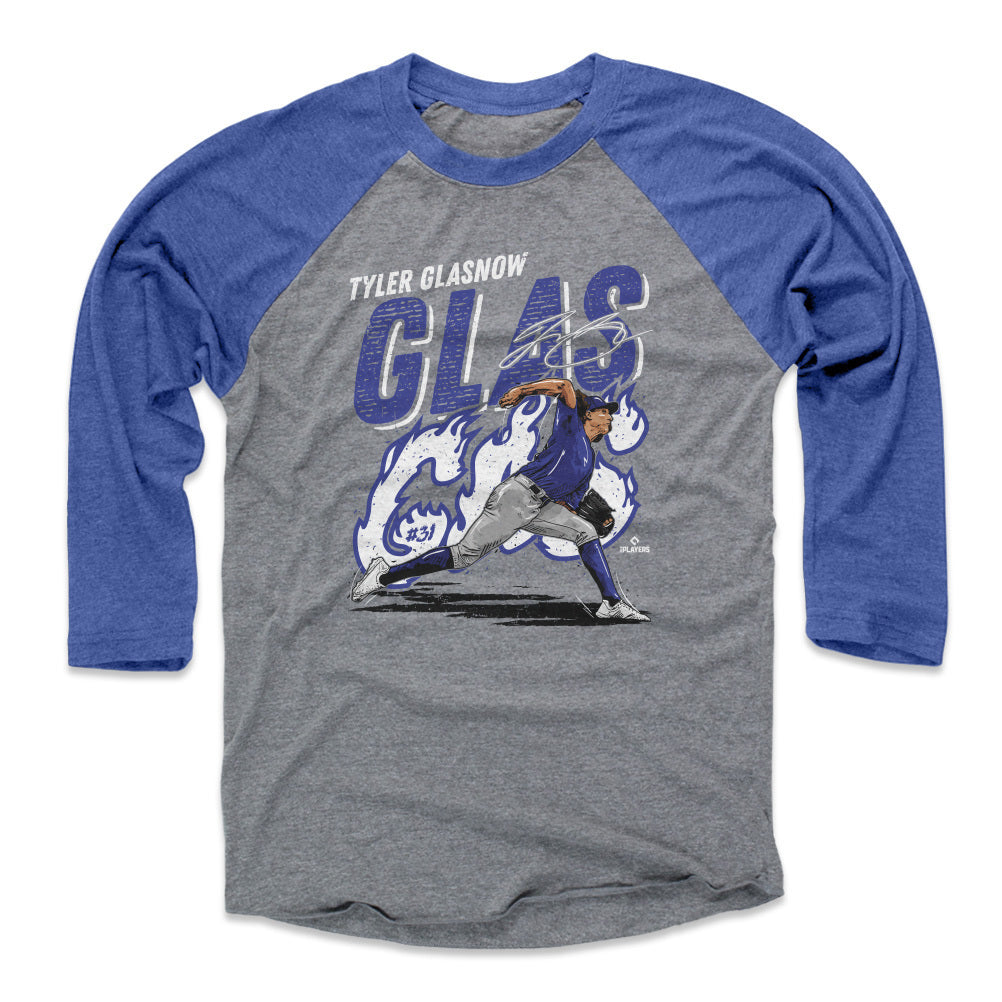 Tyler Glasnow Men's Baseball T-Shirt | 500 LEVEL