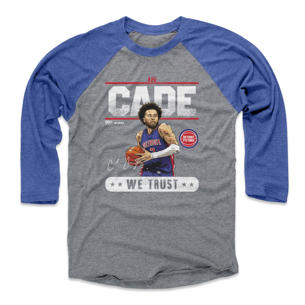Cade Cunningham Men's Baseball T-Shirt | 500 LEVEL