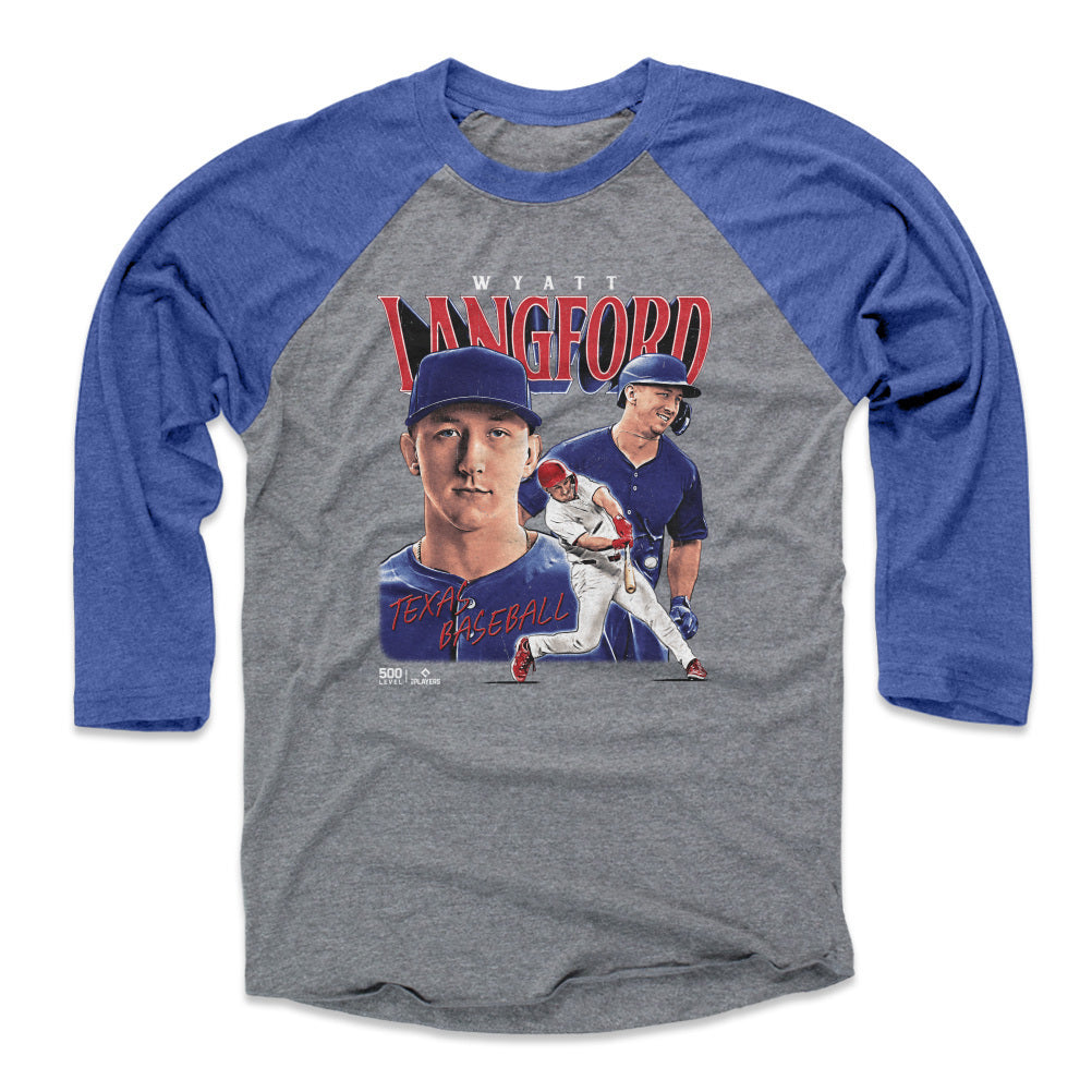 Wyatt Langford Men's Baseball T-Shirt | 500 LEVEL