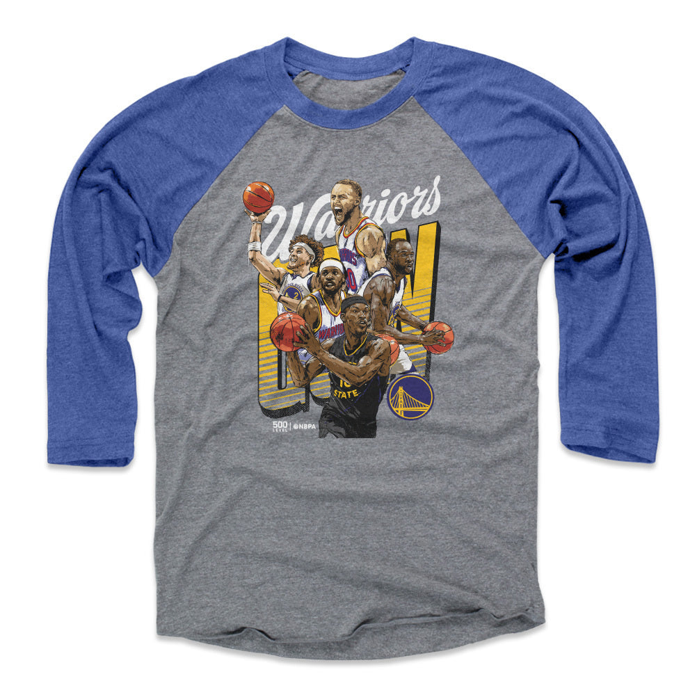 Golden State Warriors Men's Baseball T-Shirt | 500 LEVEL