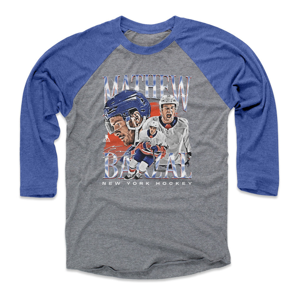 Mathew Barzal Men's Baseball T-Shirt | 500 LEVEL