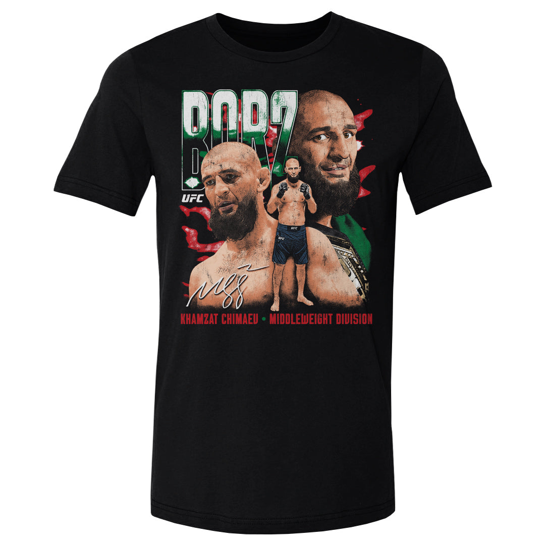 Khamzat Chimaev Men's Cotton T-Shirt | 500 LEVEL