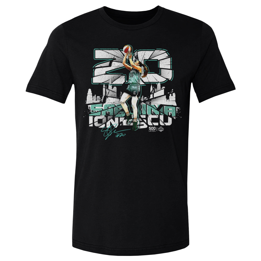 Sabrina Ionescu Men's Cotton T-Shirt | 500 LEVEL