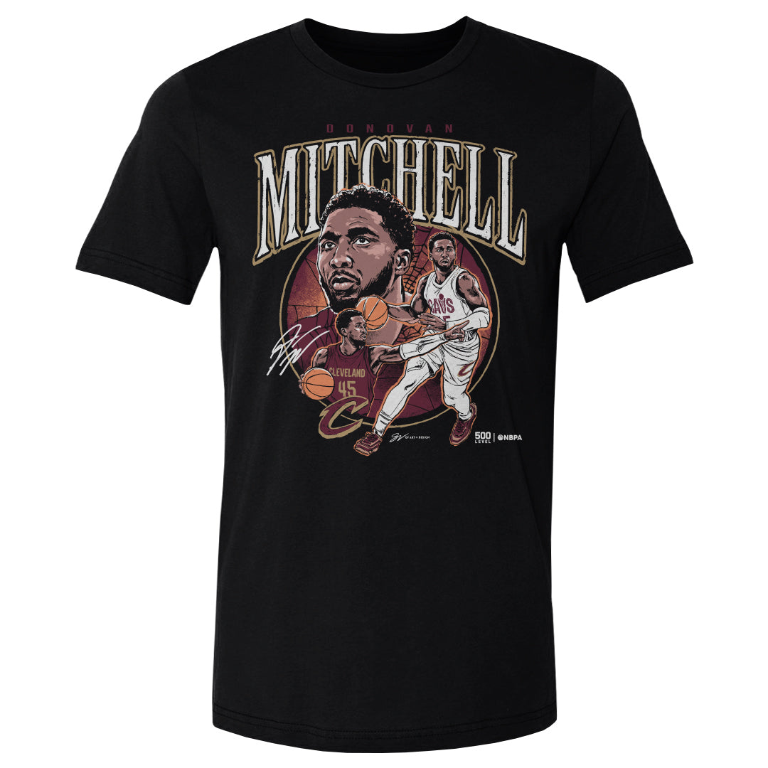 Donovan Mitchell Men's Cotton T-Shirt | 500 LEVEL