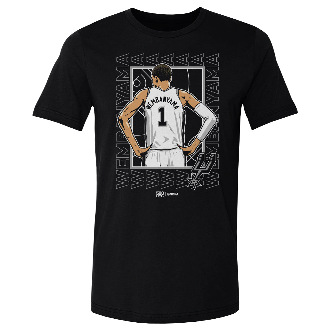 Victor Wembanyama Men's Cotton T-Shirt | 500 LEVEL