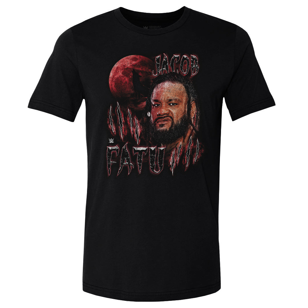 Jacob Fatu Men's Cotton T-Shirt | 500 LEVEL