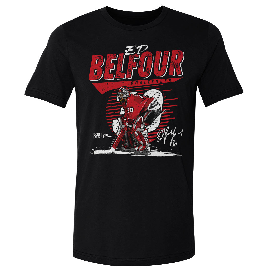 Ed Belfour Men's Cotton T-Shirt | 500 LEVEL
