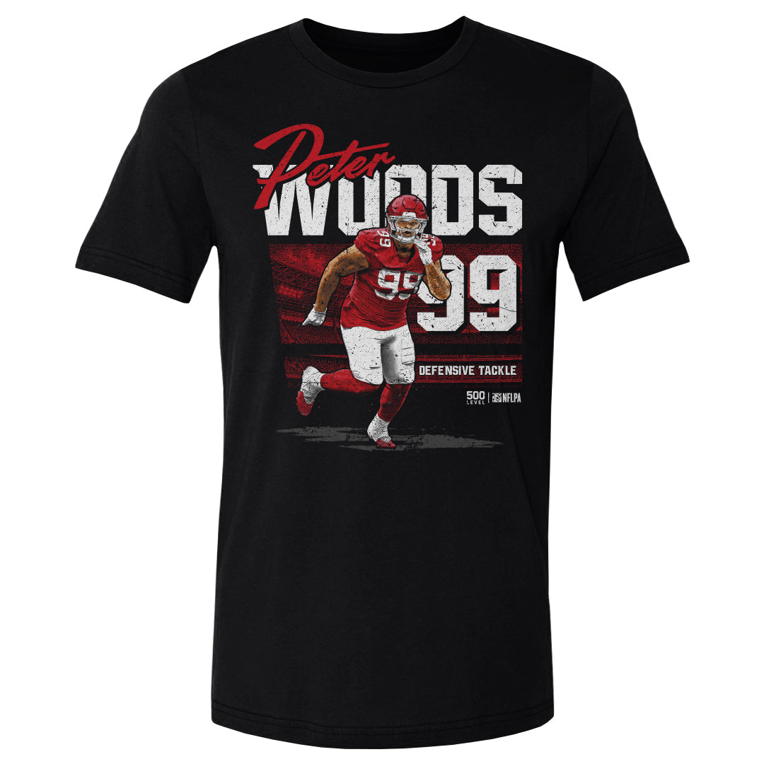Peter Woods Men's Cotton T-Shirt | 500 LEVEL