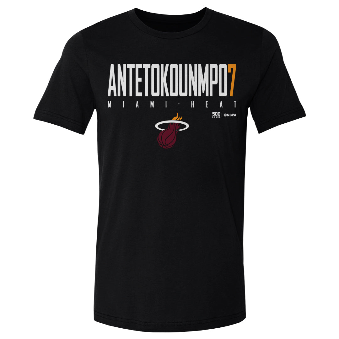 Giannis Antetokounmpo Men's Cotton T-Shirt | 500 LEVEL