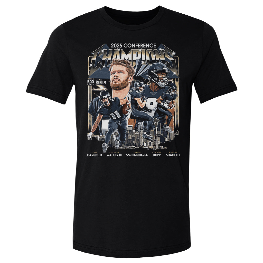 Seattle Football Men's Cotton T-Shirt | 500 LEVEL