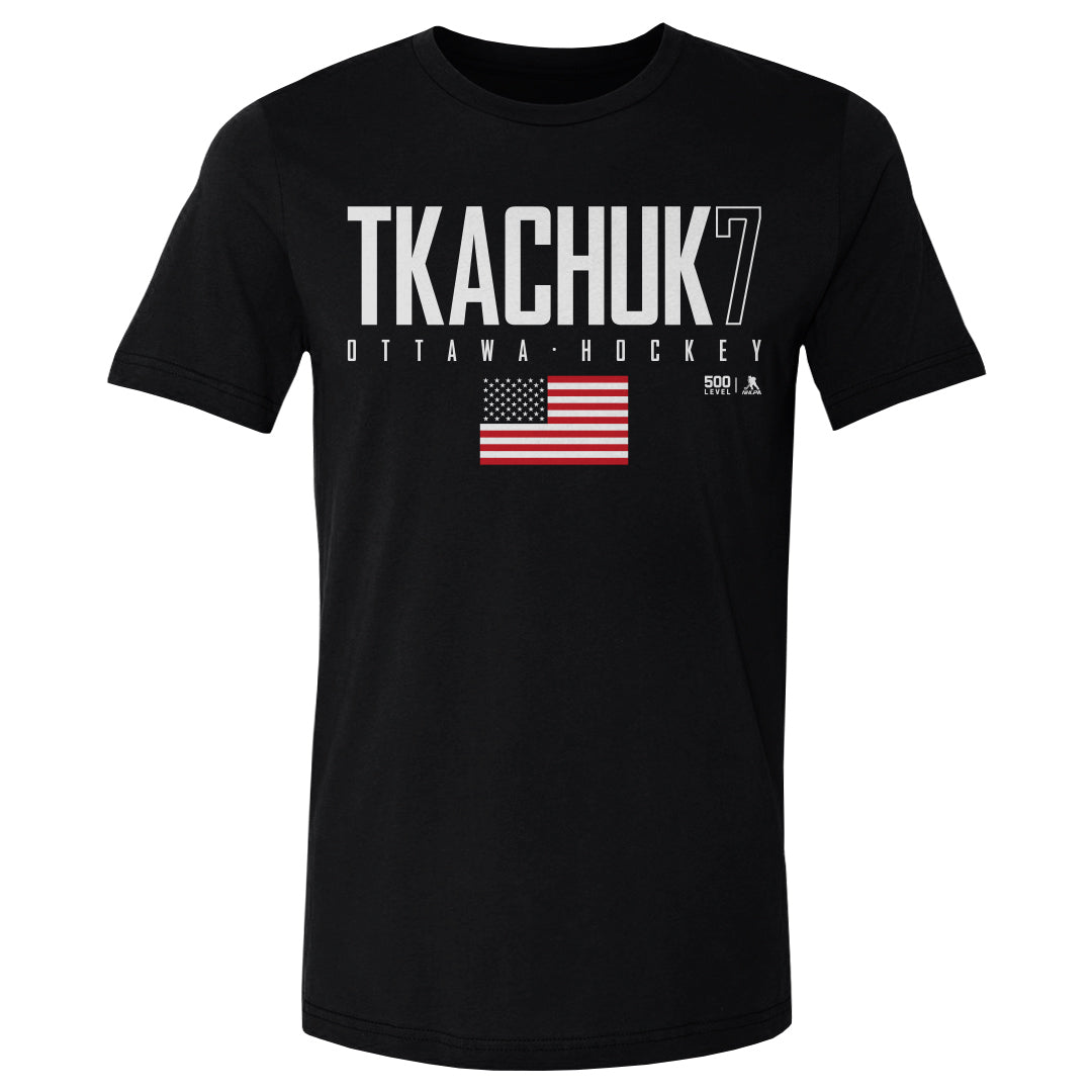 Brady Tkachuk Men's Cotton T-Shirt | 500 LEVEL