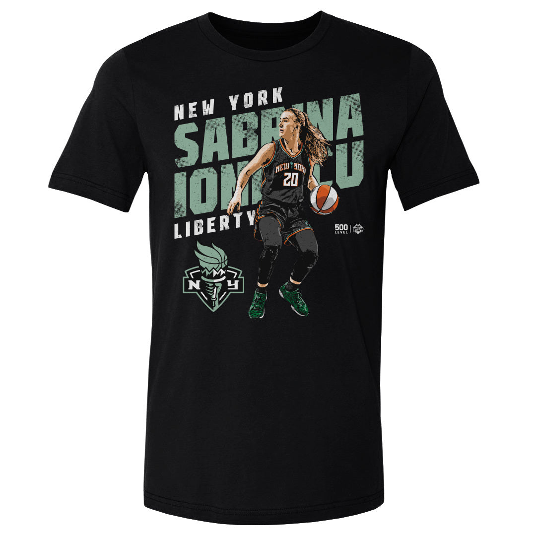 Sabrina Ionescu Men's Cotton T-Shirt | 500 LEVEL