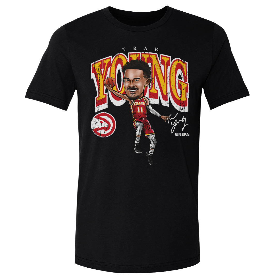 Trae Young Men's Cotton T-Shirt | 500 LEVEL