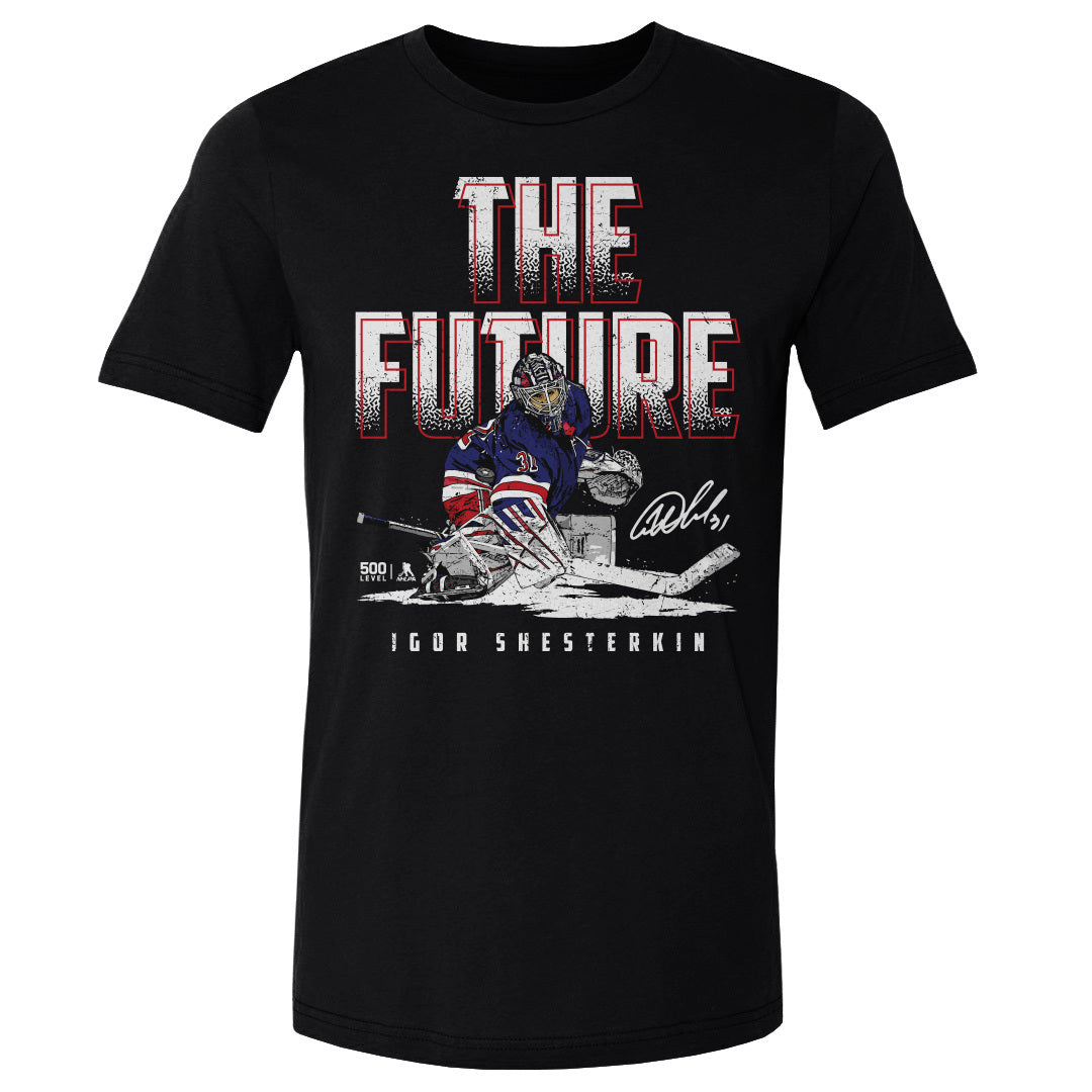 Igor Shesterkin Men's Cotton T-Shirt | 500 LEVEL