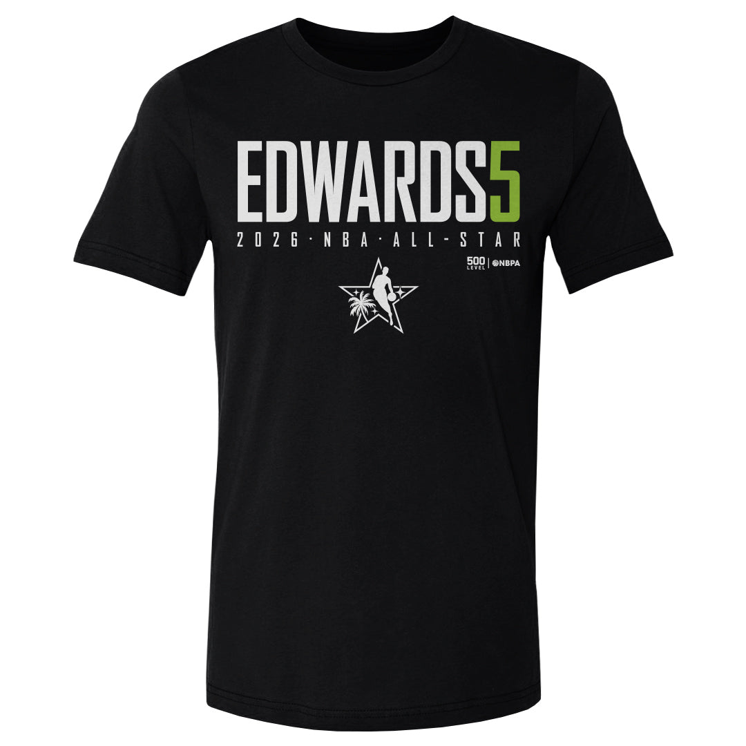 Anthony Edwards Men's Cotton T-Shirt | 500 LEVEL