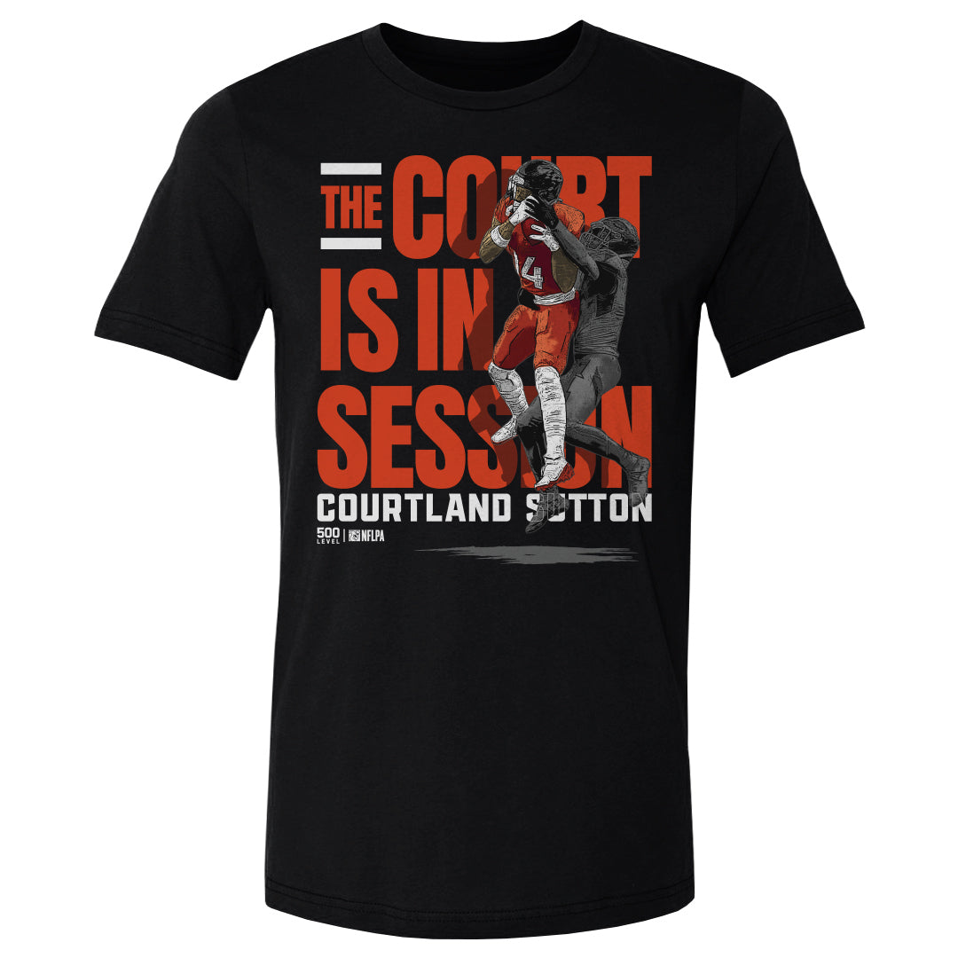 Courtland Sutton Men's Cotton T-Shirt | 500 LEVEL