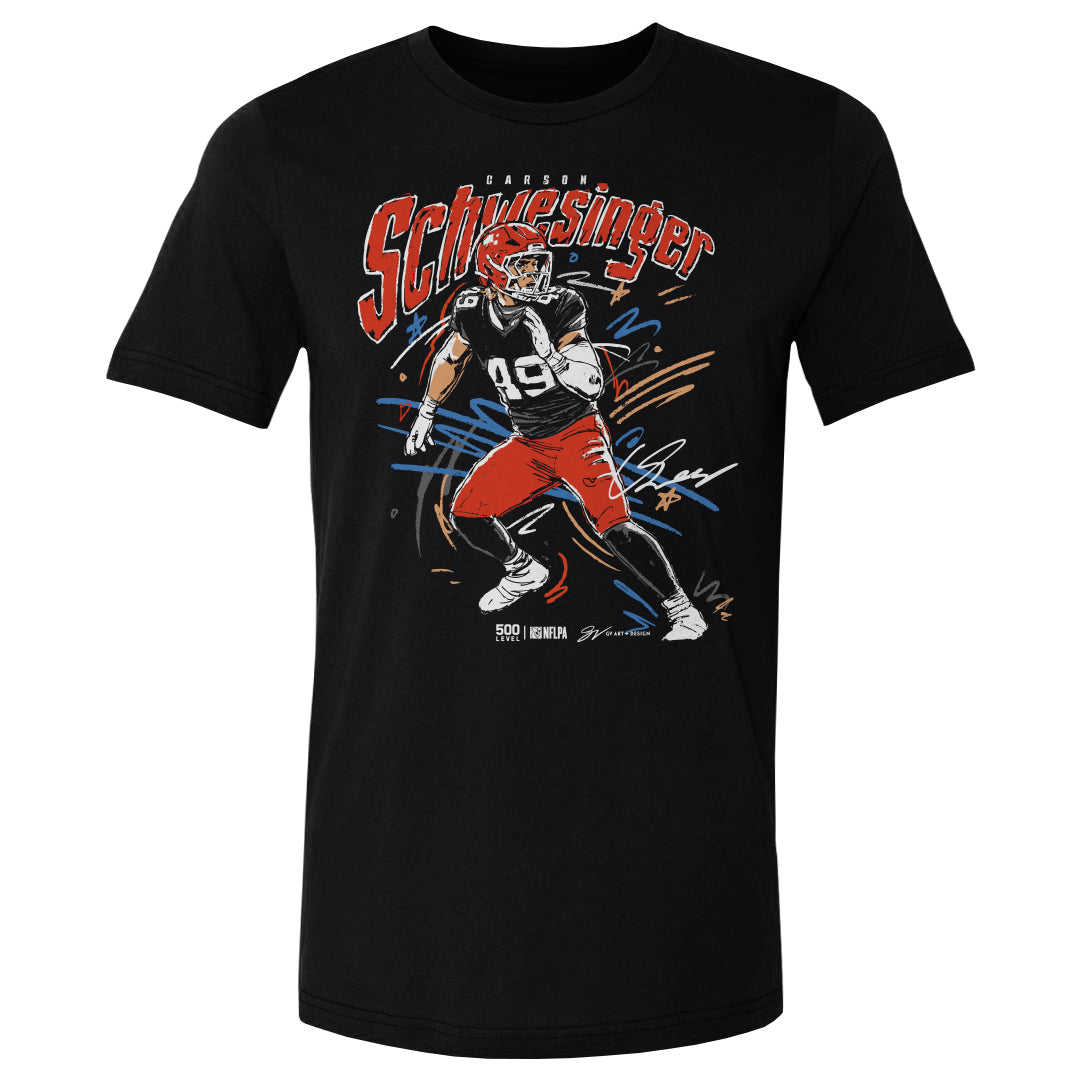 Carson Schwesinger Men's Cotton T-Shirt | 500 LEVEL