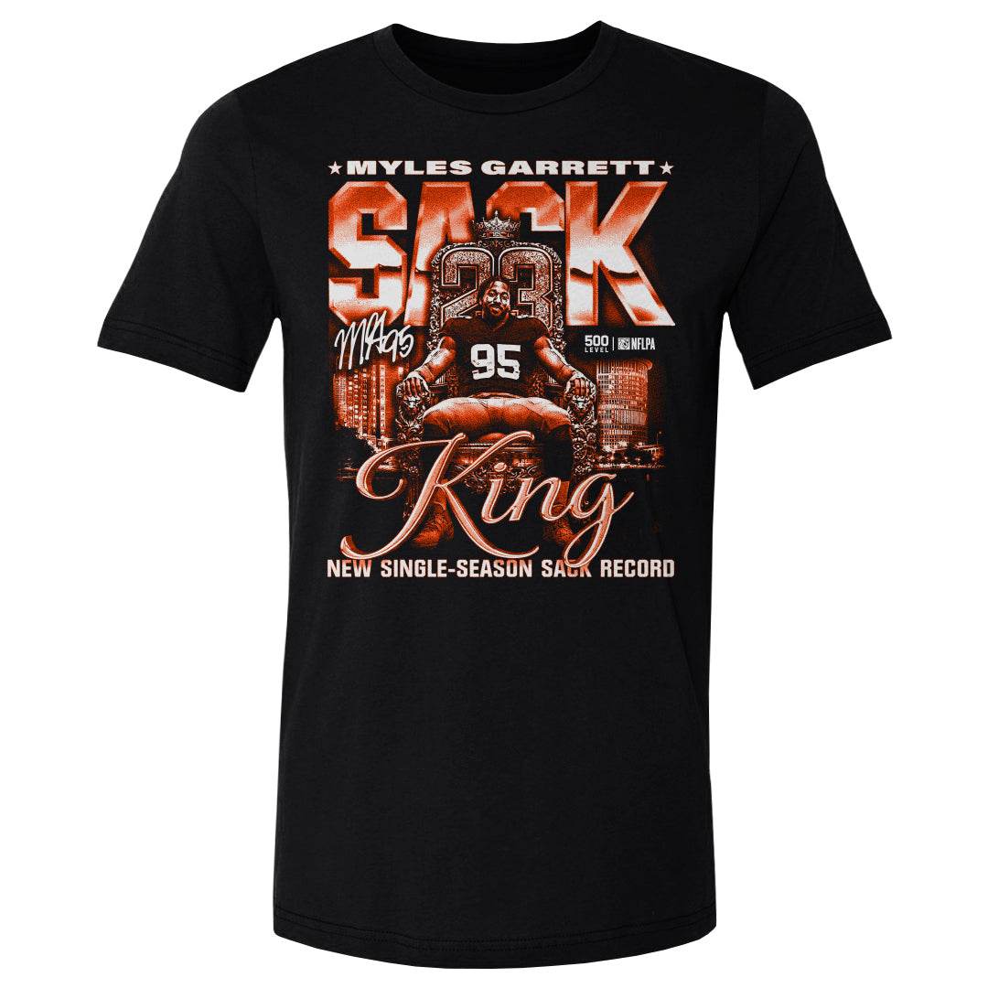 Myles Garrett Men's Cotton T-Shirt | 500 LEVEL