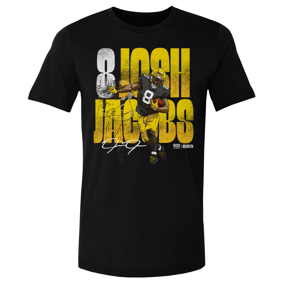 Josh Jacobs Men's Cotton T-Shirt | 500 LEVEL
