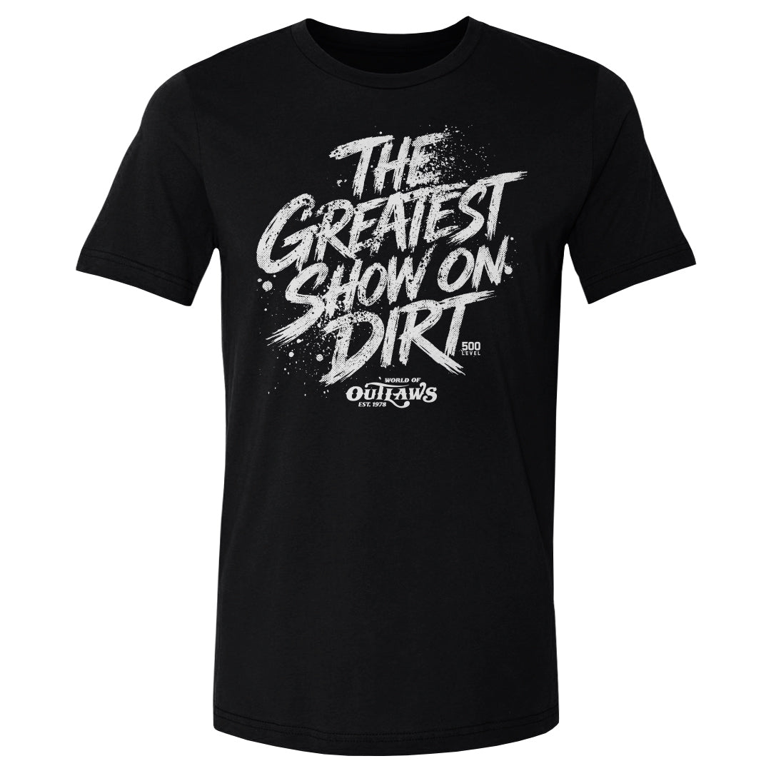 World Of Outlaws Men's Cotton T-Shirt | 500 LEVEL