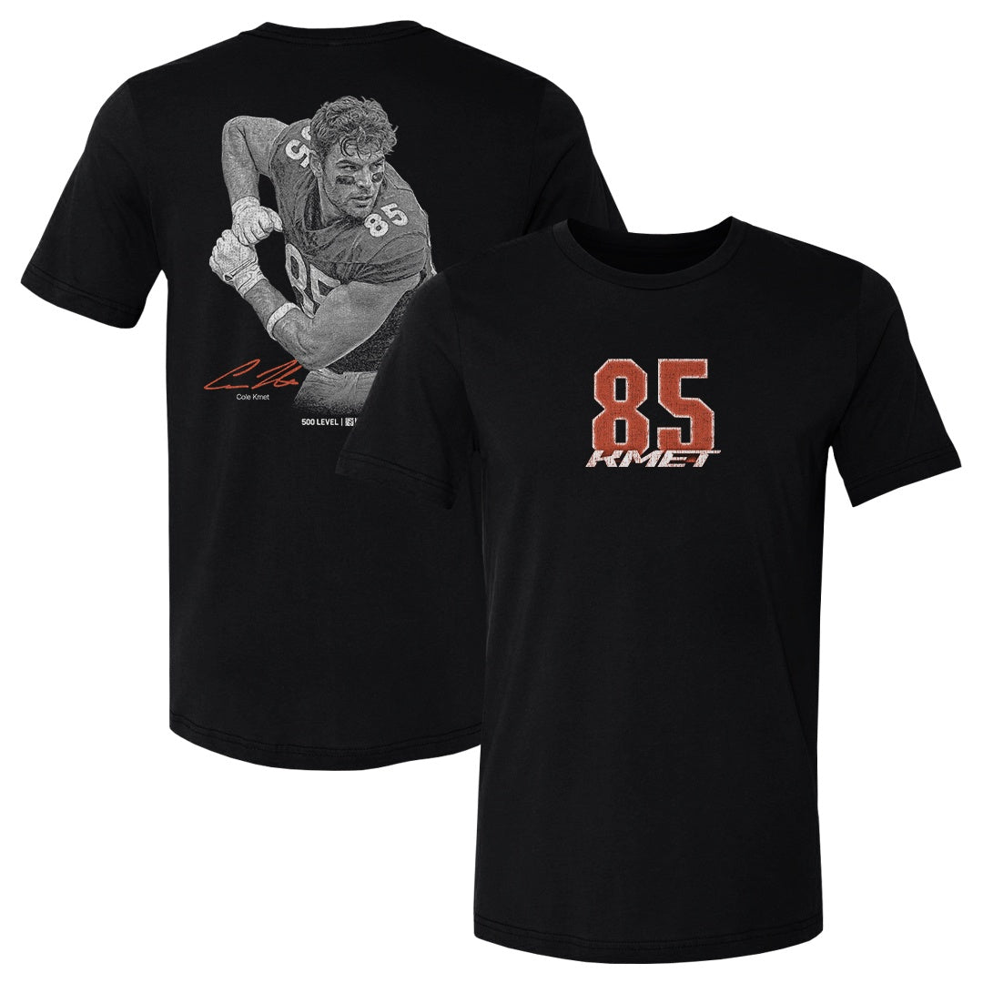 Cole Kmet Men's Cotton T-Shirt | 500 LEVEL