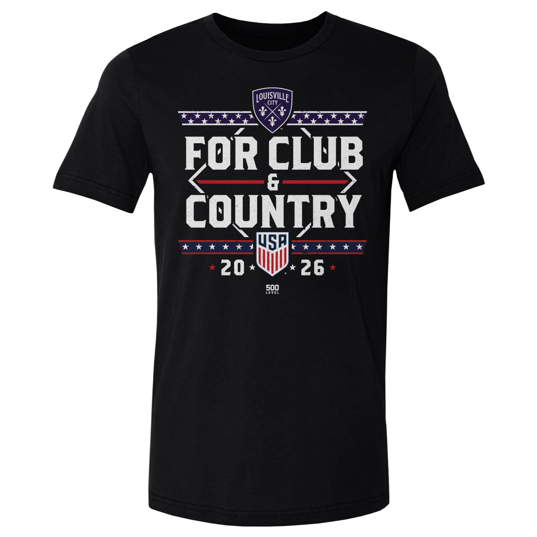 Louisville City FC Men's Cotton T-Shirt | 500 LEVEL