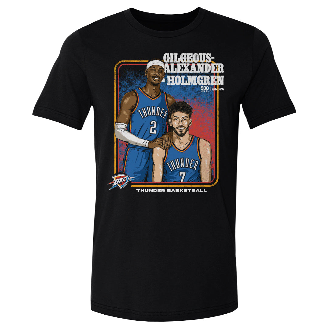 Shai Gilgeous-Alexander Men's Cotton T-Shirt | 500 LEVEL